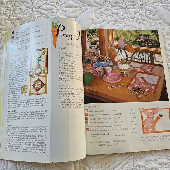 Quilts A La Carte Pattern Book By Leisure Arts 2002 - Picture 7 of 11